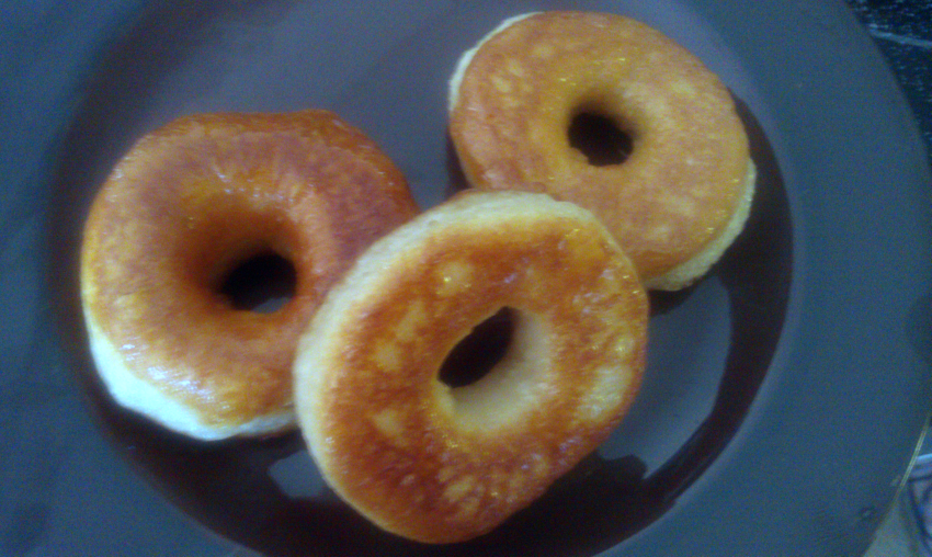 Dairy Free Egg Free Donuts with Sugar Glaze